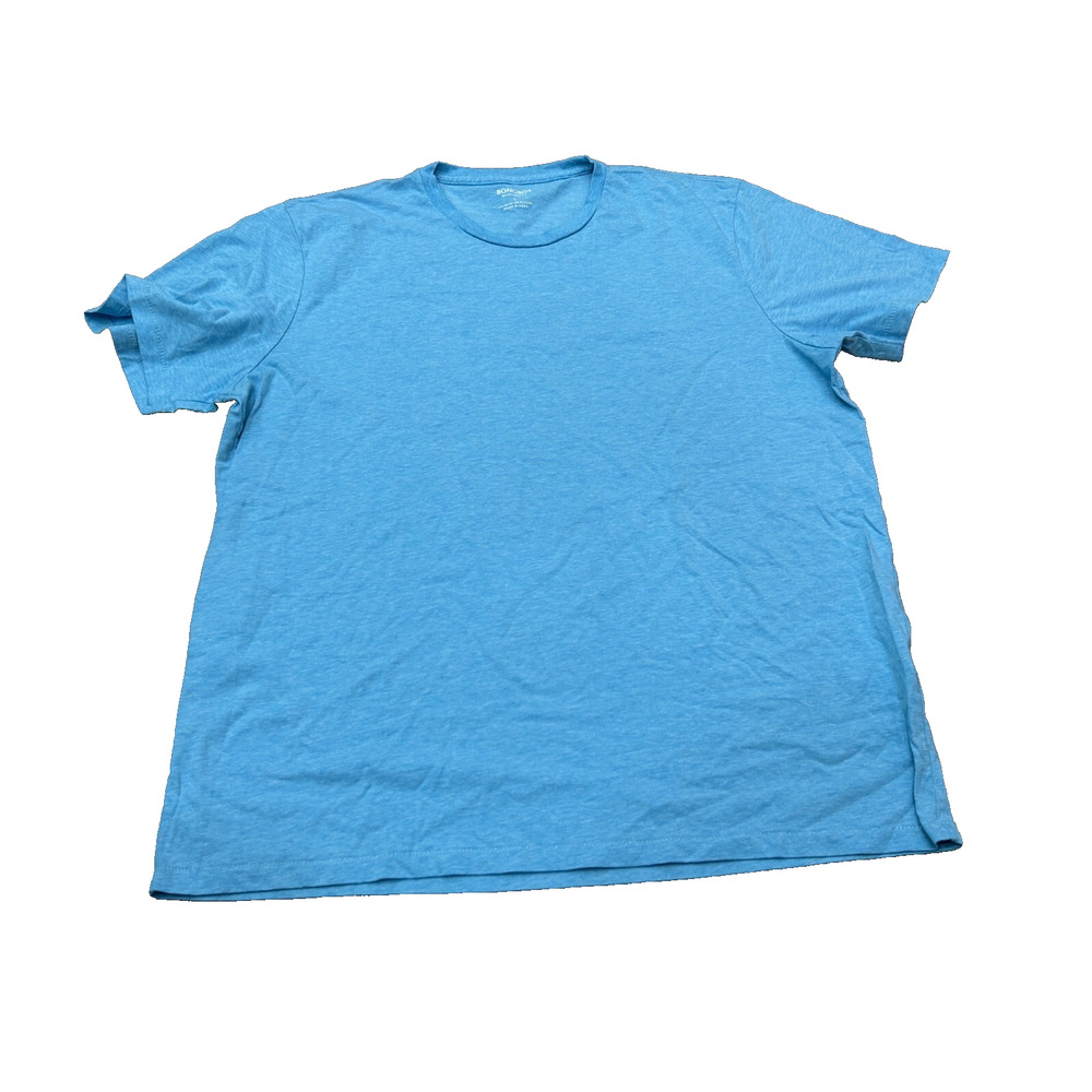 Bonobos Mens‎ Sky Blue Classic Standard Fit Comfortable Oversized T-Shirt Size L